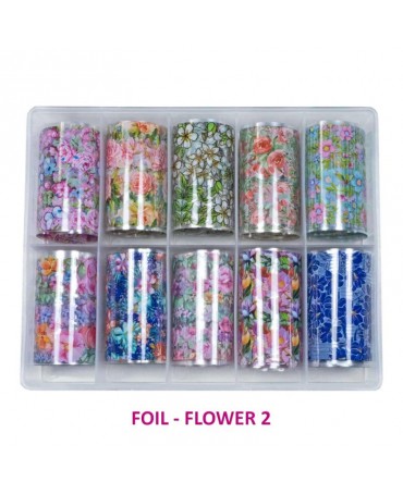 BOX Set FOIL FLOWERS 2